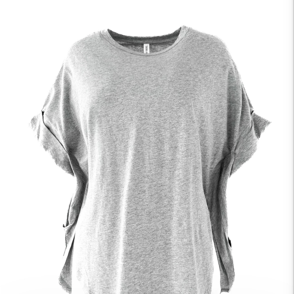 Heather Gray Women's Short Sleeve Top